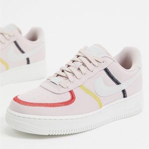 Nike Air Force 1 pink dunk sneakers